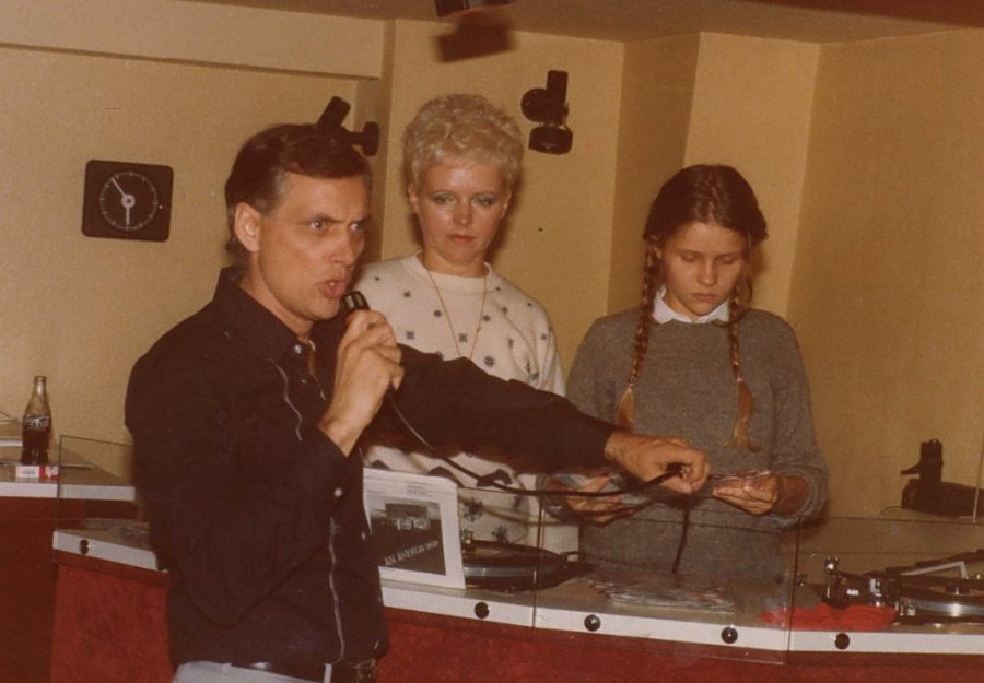 Christine + Karl-Heinz + Antje Manhold 1980